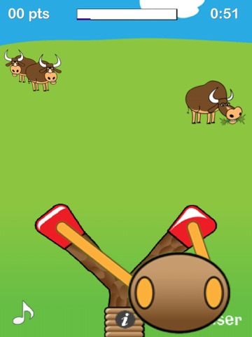 Capturas de tela do Slingshot Cowboy iPad 