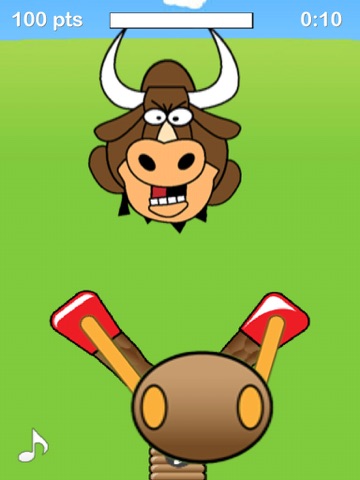 Capturas de tela do Slingshot Cowboy iPad 