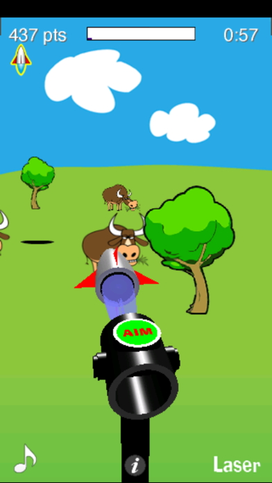 Capturas de tela do Slingshot Cowboy