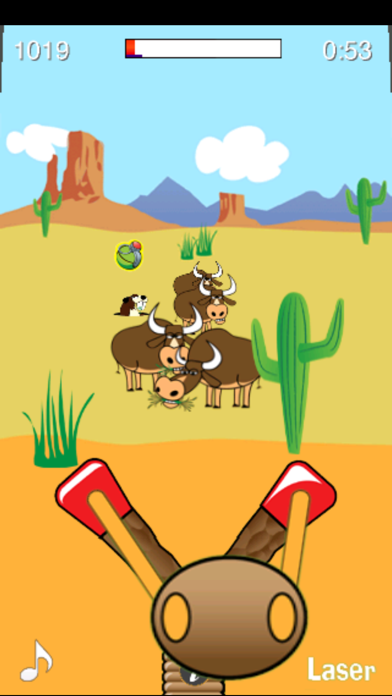 Capturas de tela do Slingshot Cowboy