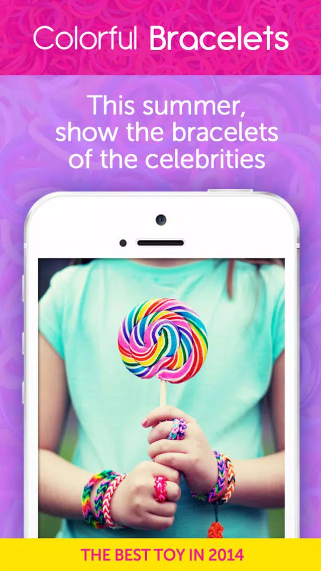 Colorful Bracelets : Rainbow Loom Screenshots