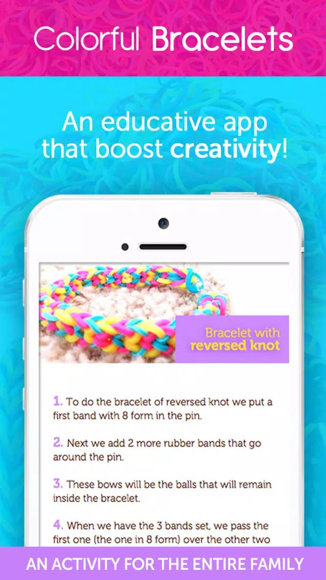 Colorful Bracelets : Rainbow Loom Screenshots