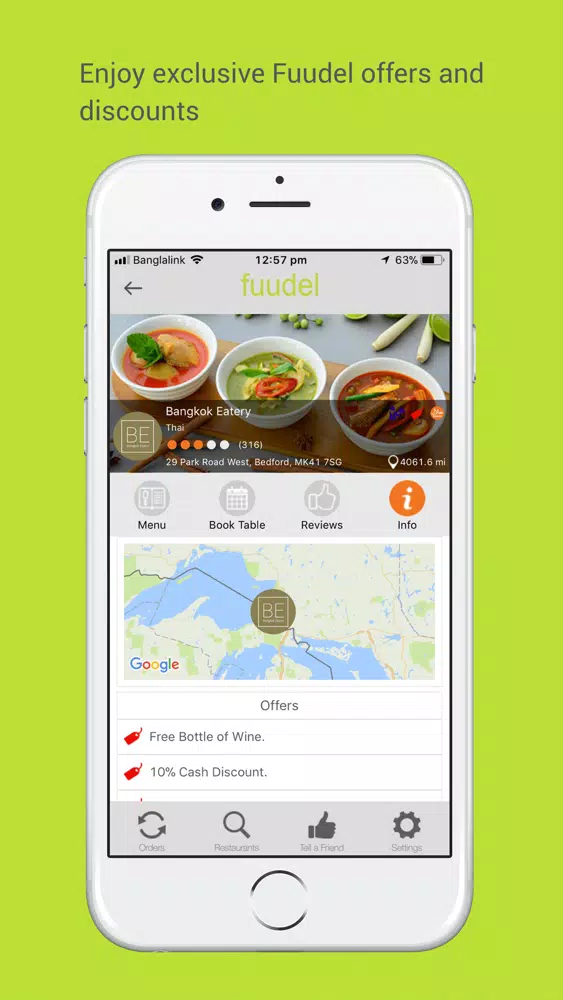 Fuudel – Takeaway Delivery Screenshots