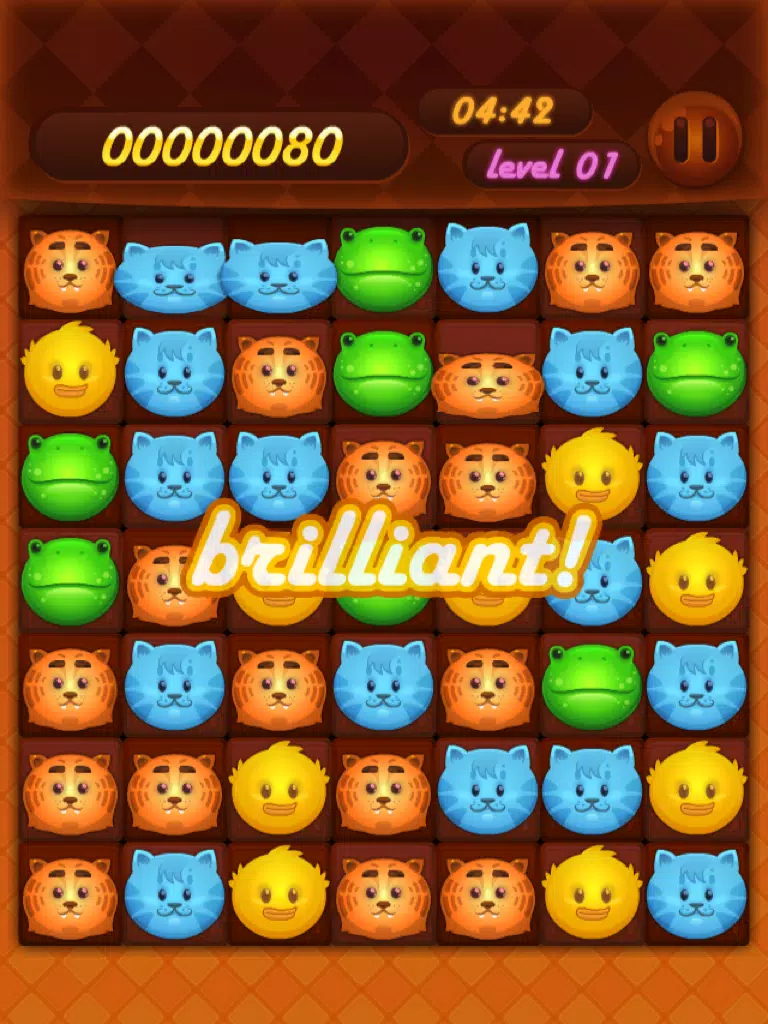 Tangkapan layar Zoo Candy iPad 