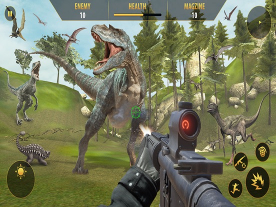 Capturas de pantalla de Dino Hunter 2020 Animal Sims iPad 