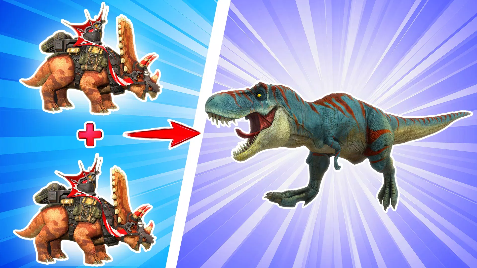 Merge Dinosaurs: Rainbow IO Screenshots
