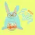 Happy Easter 2019 Cute Sticker