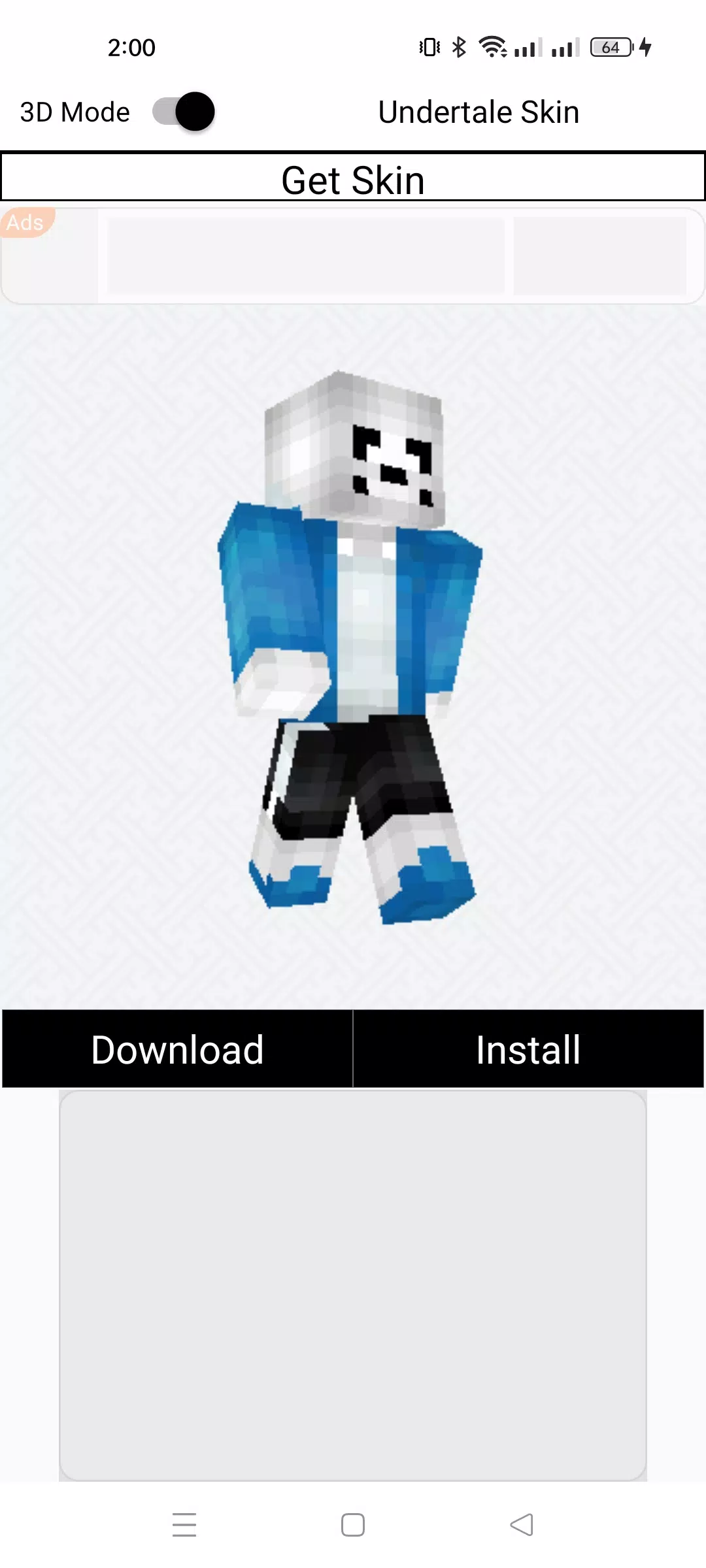 Undertale Skins for Minecraft Screenshots