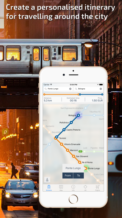 Rome Metro Guide and Route Planner Screenshots