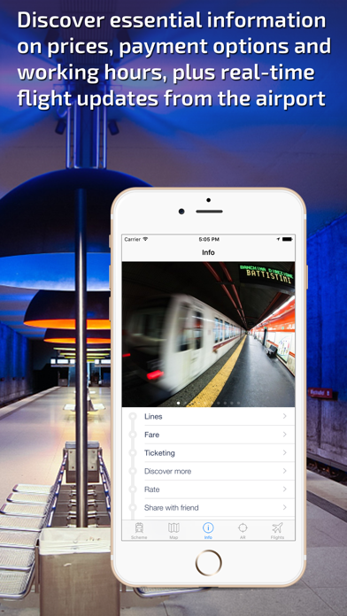 Rome Metro Guide and Route Planner Screenshots