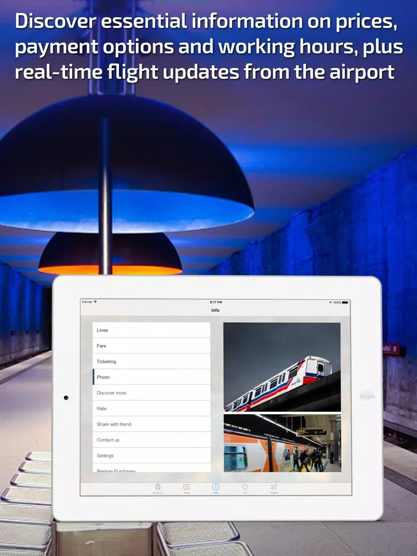 Vancouver Metro Guide and Route Planner iPad Screenshots