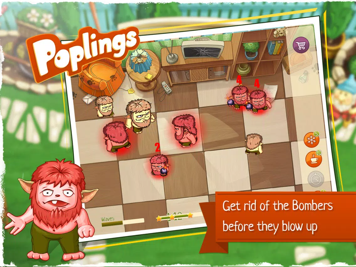 Poplings: Tap them out! iPad  Screenshots