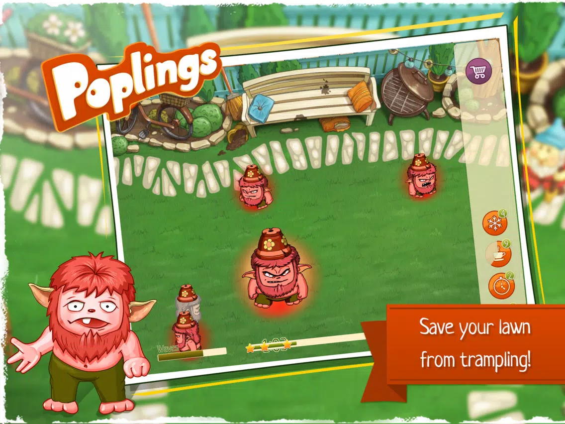 Poplings: Tap them out! iPad  Screenshots