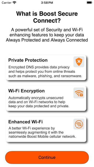 Boost Secure Connect Screenshots