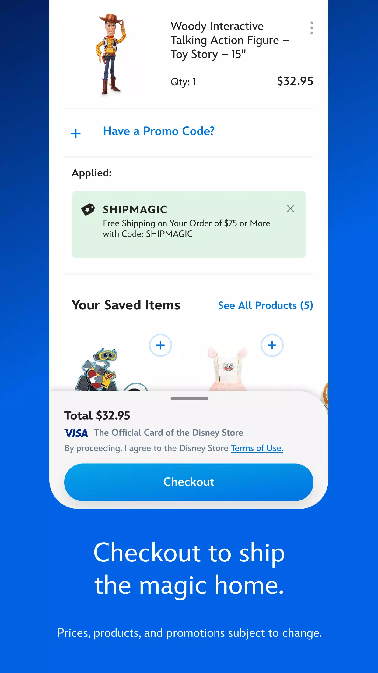 Disney Store Screenshots