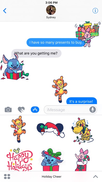 Disney Stickers: Holiday Cheer Screenshots