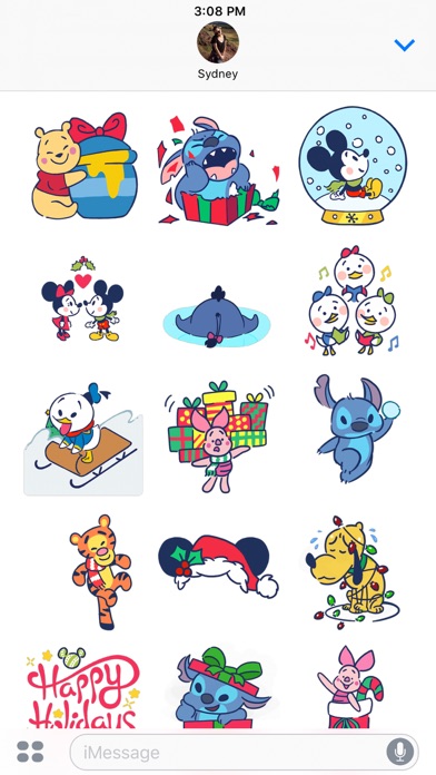 Disney Stickers: Holiday Cheer Screenshots