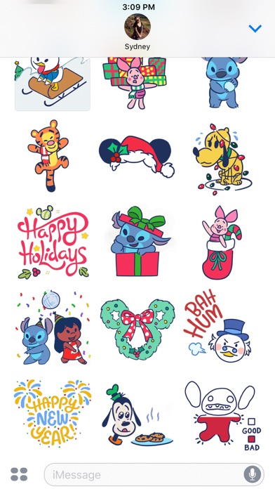 Disney Stickers: Holiday Cheer Screenshots
