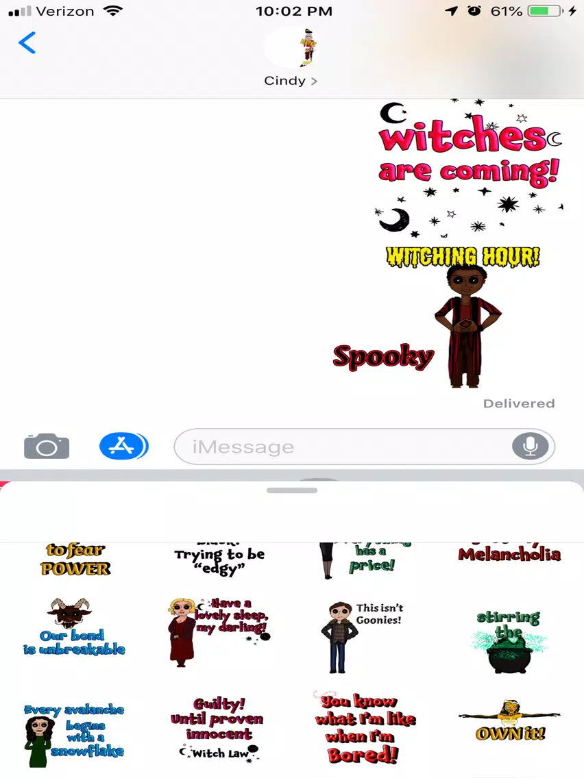 Sabrina The Witch Quotes iPad Screenshots