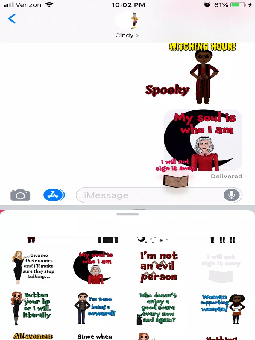 Sabrina The Witch Quotes iPad Screenshots
