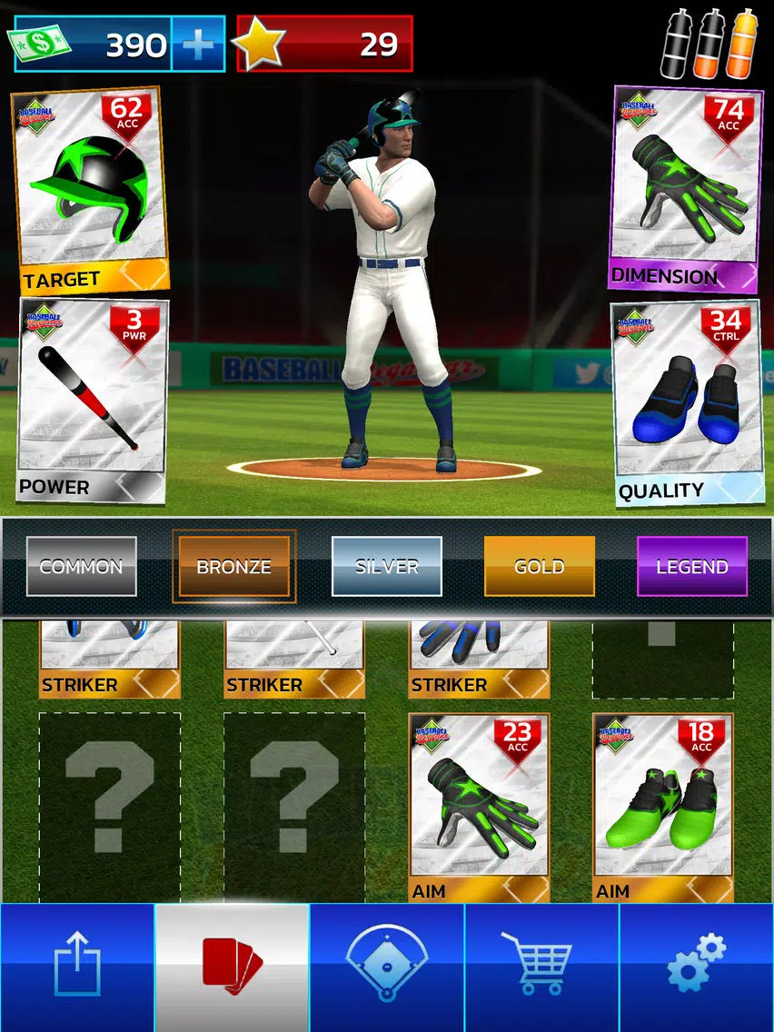 ภาพหน้าจอของ Baseball Megastar iPad 
