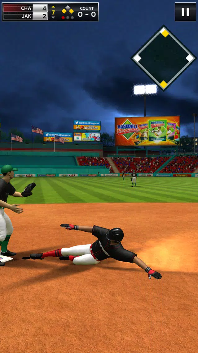 ภาพหน้าจอของ Baseball Megastar