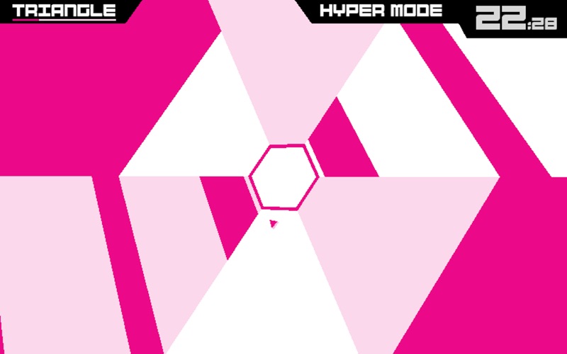 Zrzuty ekranu Super Hexagon
