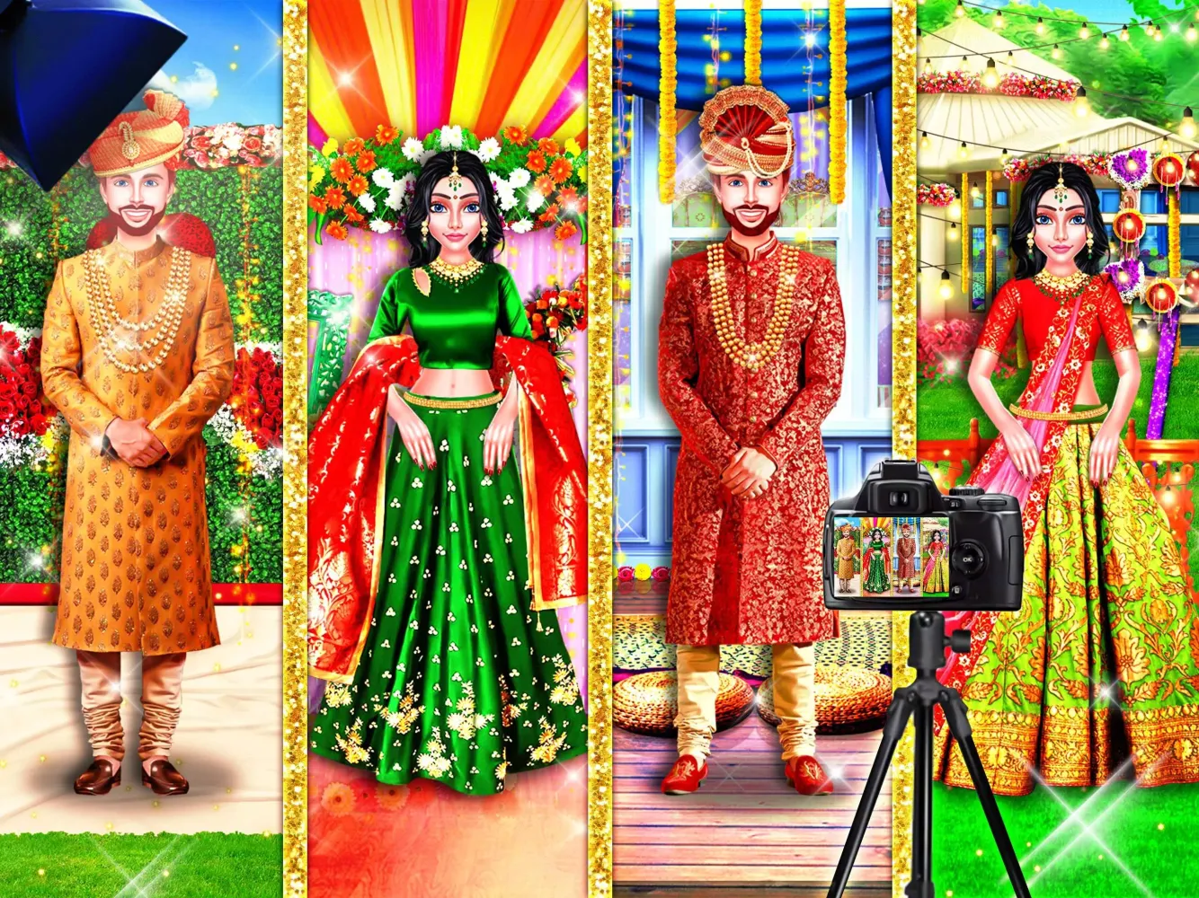 Indian Wedding - Bridal Makeup Screenshots