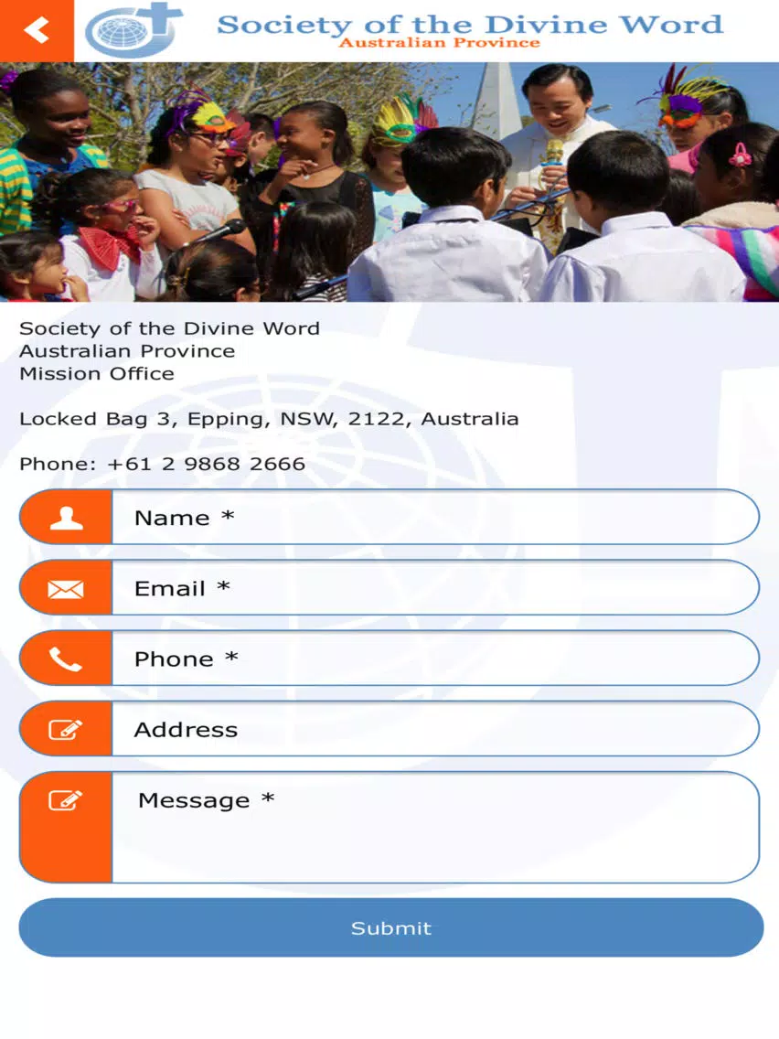 Divine Word Missionaries AUS iPad Screenshots