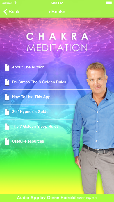 A Chakra Meditation by Glenn Harrold Screenshots
