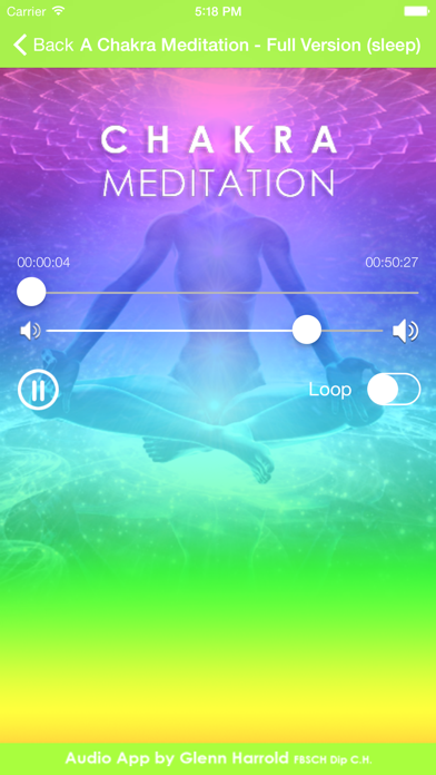 A Chakra Meditation by Glenn Harrold Screenshots