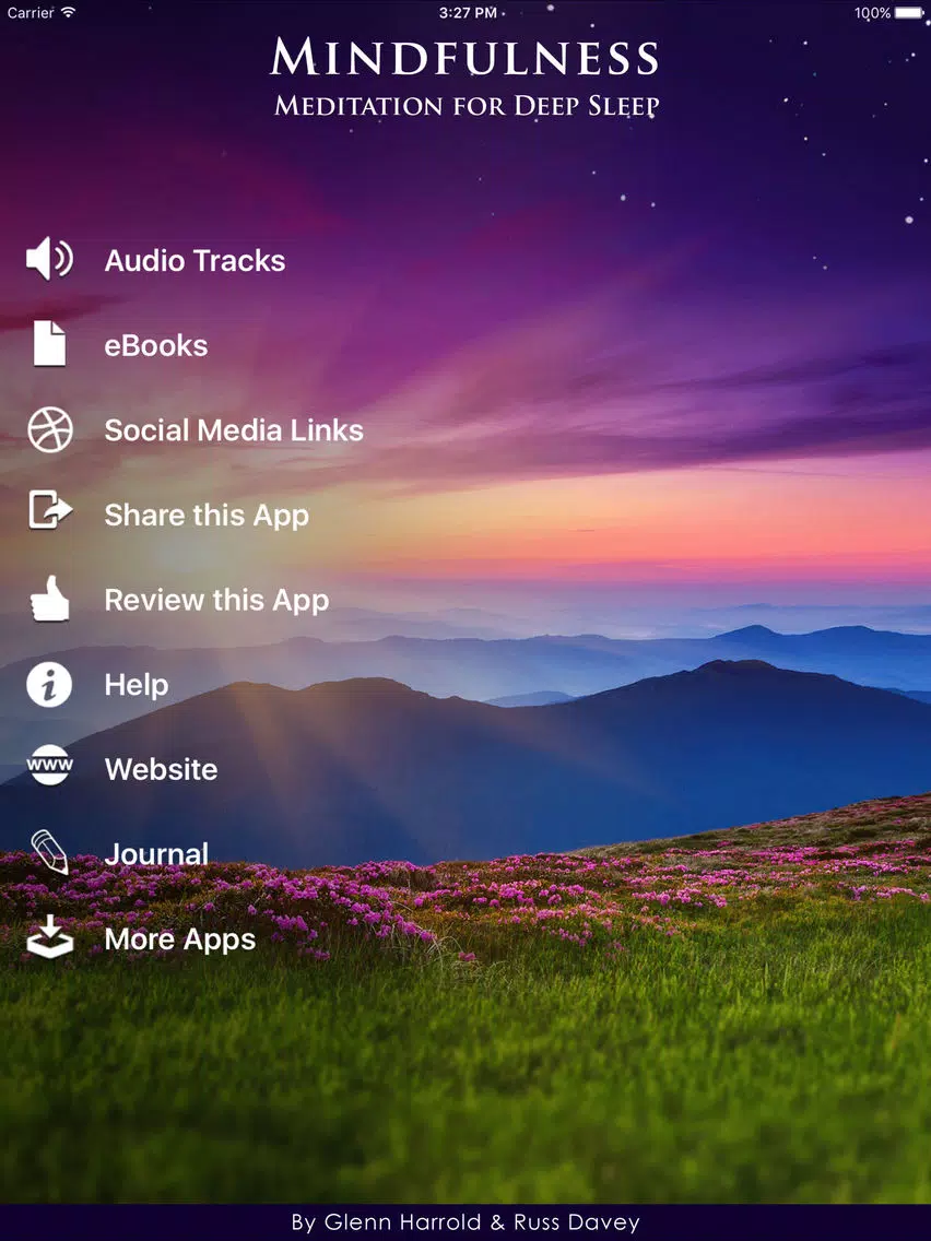 Mindfulness Meditation for Deep Sleep iPad Screenshots