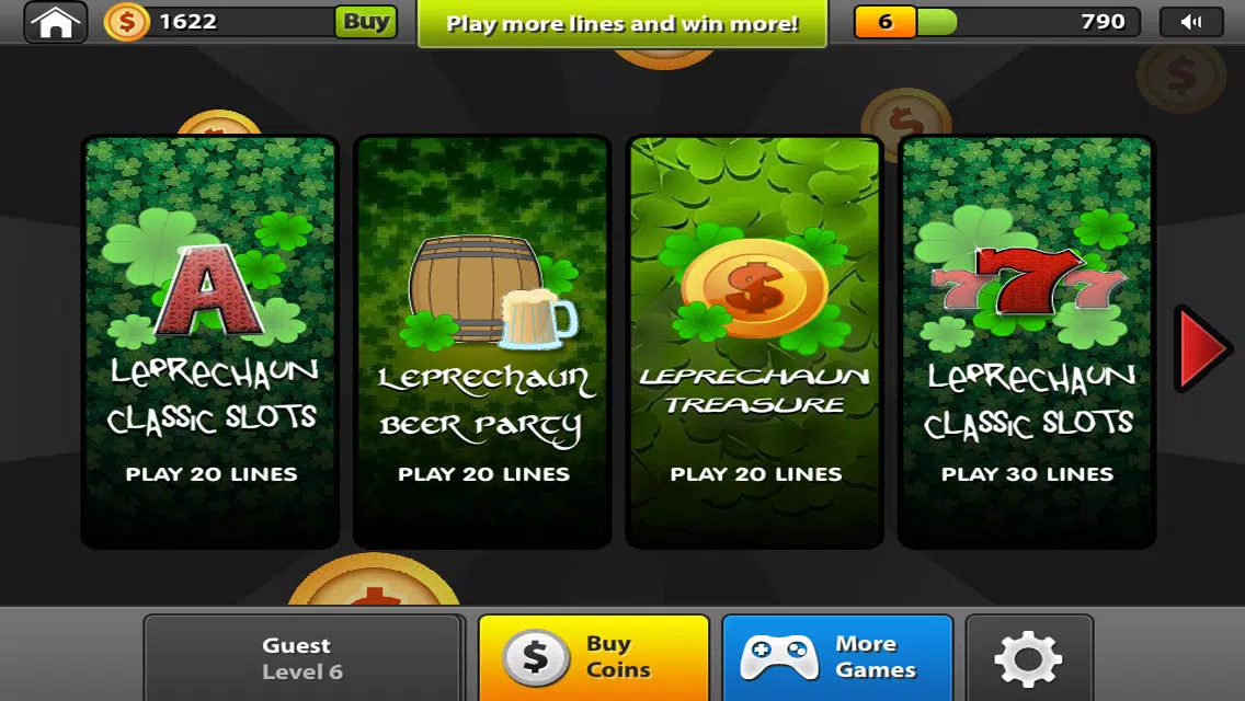 Leprechaun Slots FREE – Spin the Irish Luck Bonus Casino Wheel , Big Win Jackpot Gold Fortune Fever Screenshots