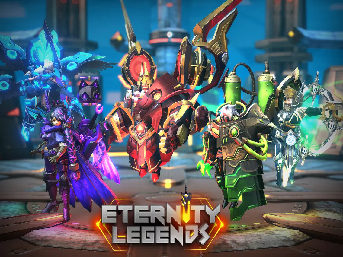 Zrzuty ekranu Eternity Legends: RPG Warriors iPad 