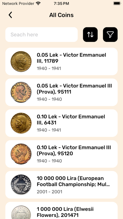 Coin Identifier - CoinSnap Screenshots
