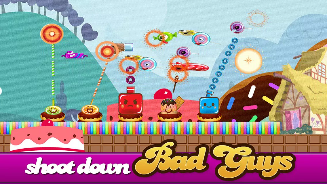 Candy Land Defense - Fun Castle of Fortune Shooting Game FREE Screenshots