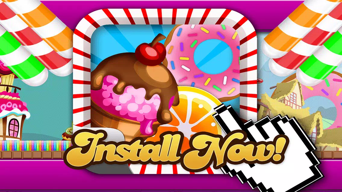 Candy Land Defense - Fun Castle of Fortune Shooting Game FREE Screenshots