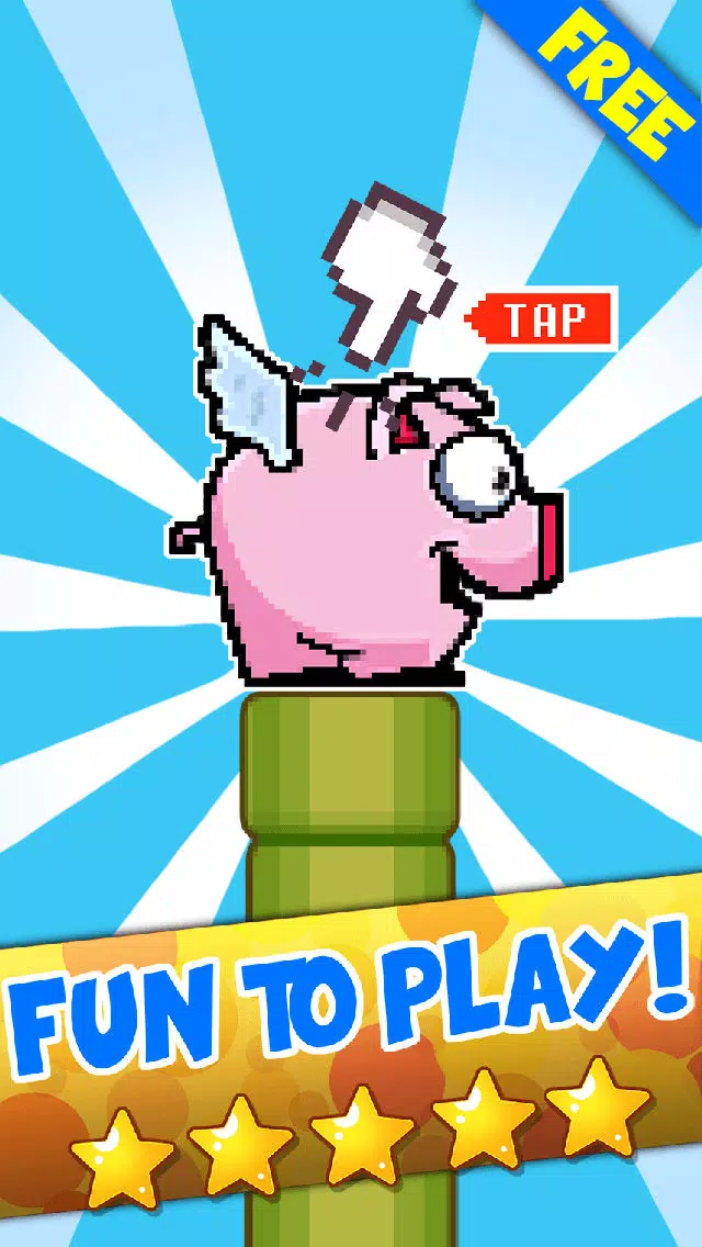 The Fly-ing Pig-gy - Fun Arcade Action Game スクリーンショット