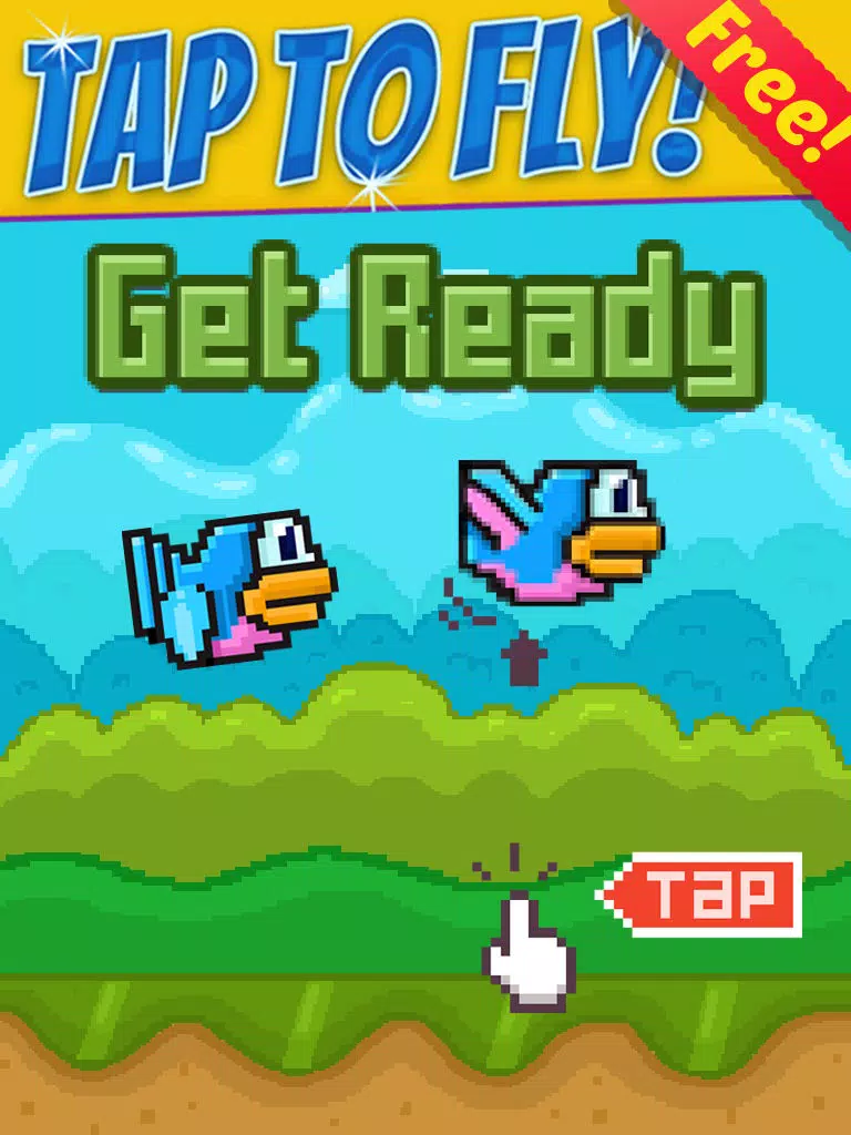 صور Flying Birdie - Cool Revolt Adventure Of The Tiny Bird Royal Edition 2 iPad 