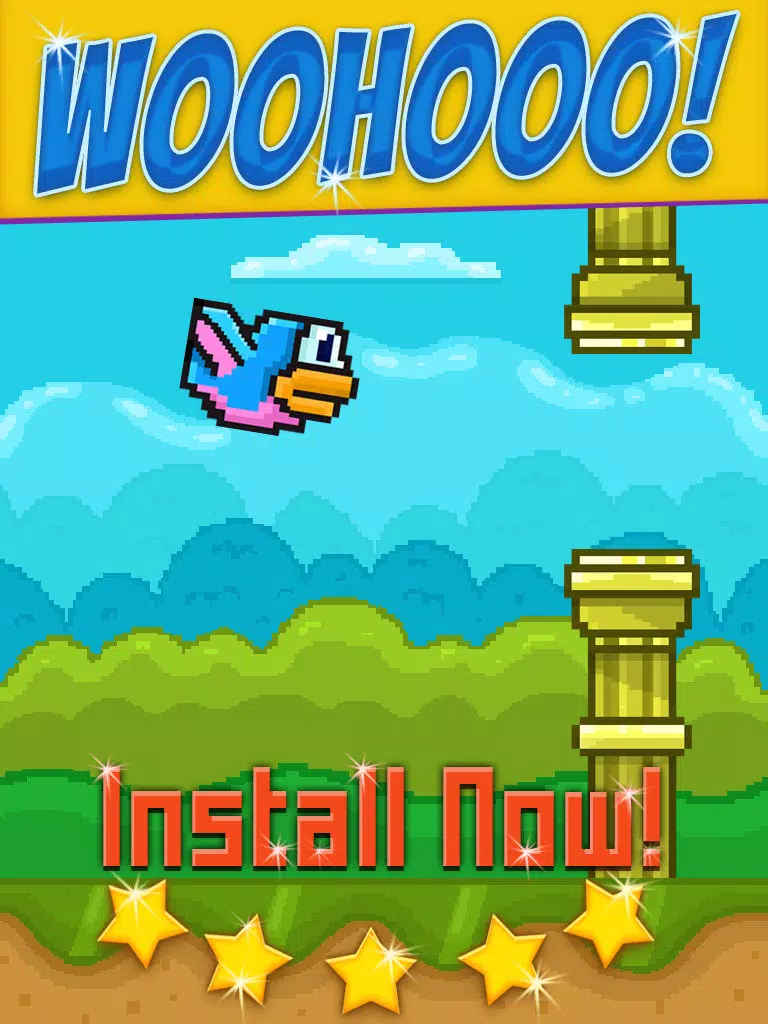 صور Flying Birdie - Cool Revolt Adventure Of The Tiny Bird Royal Edition 2 iPad 