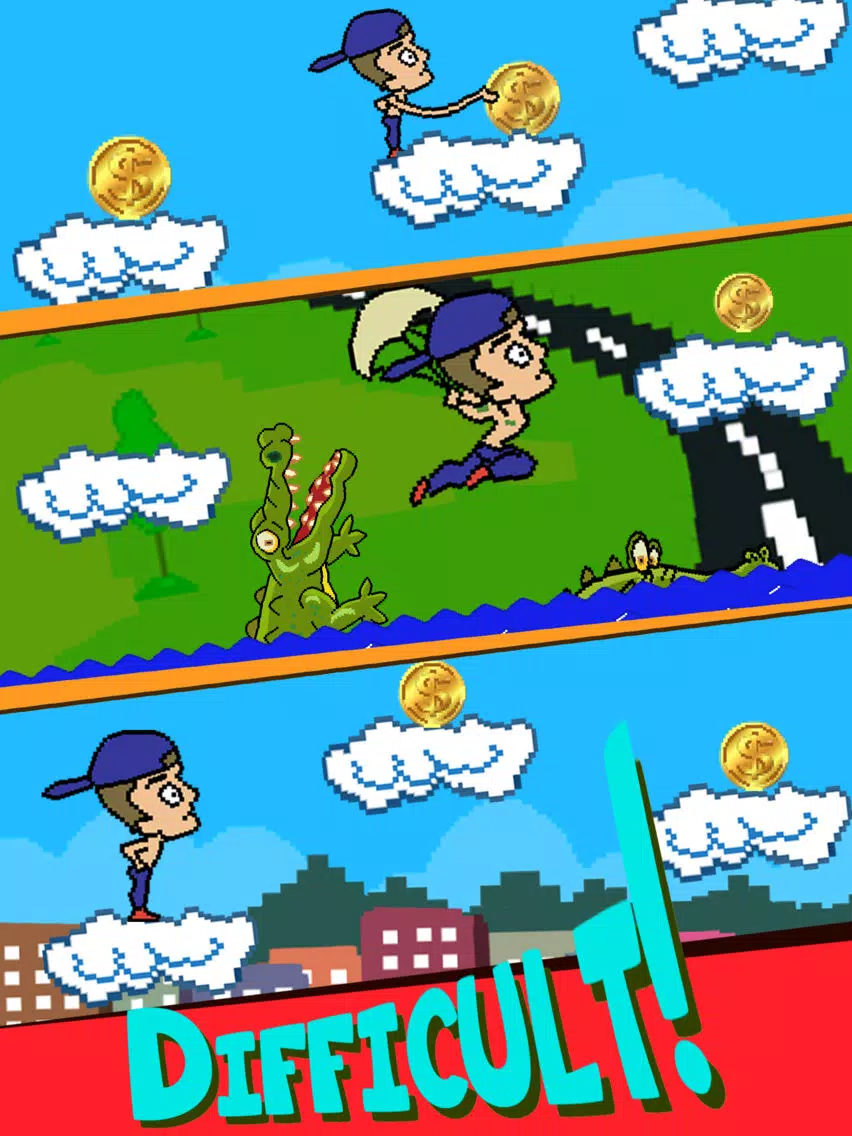 Capturas de tela do Crappy Hoppy Flying Star - Bieber Edition 2014 iPad 