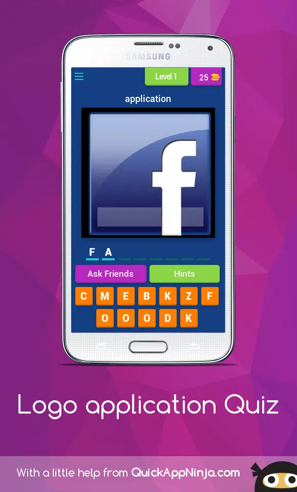 Logo application Quiz Screenshots