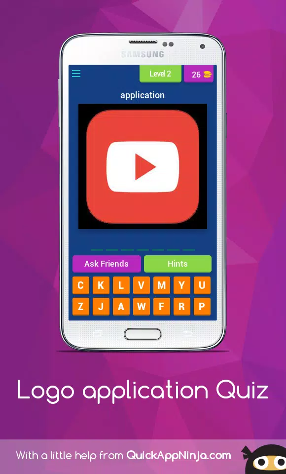 Logo application Quiz Screenshots