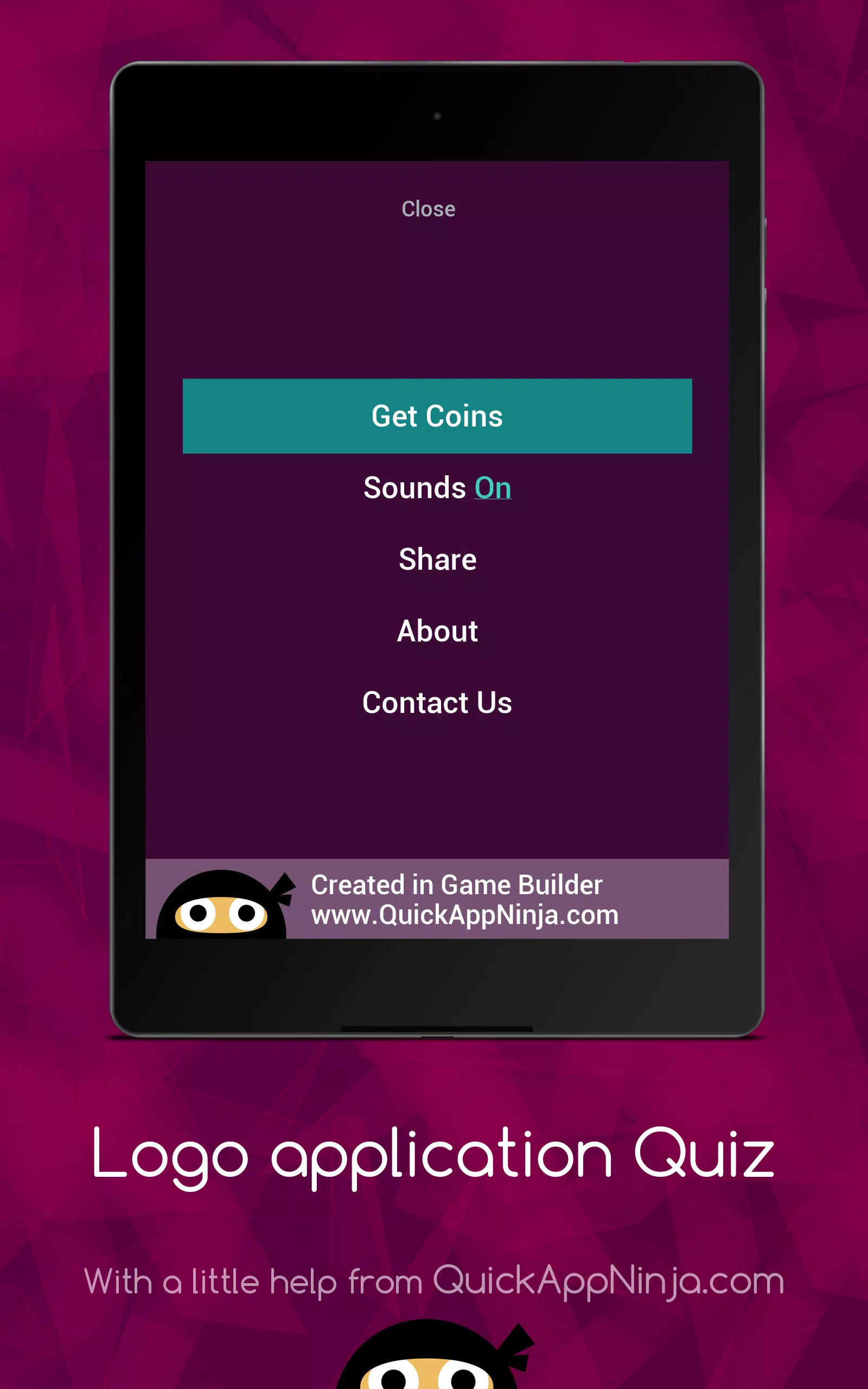 Logo application Quiz Screenshots
