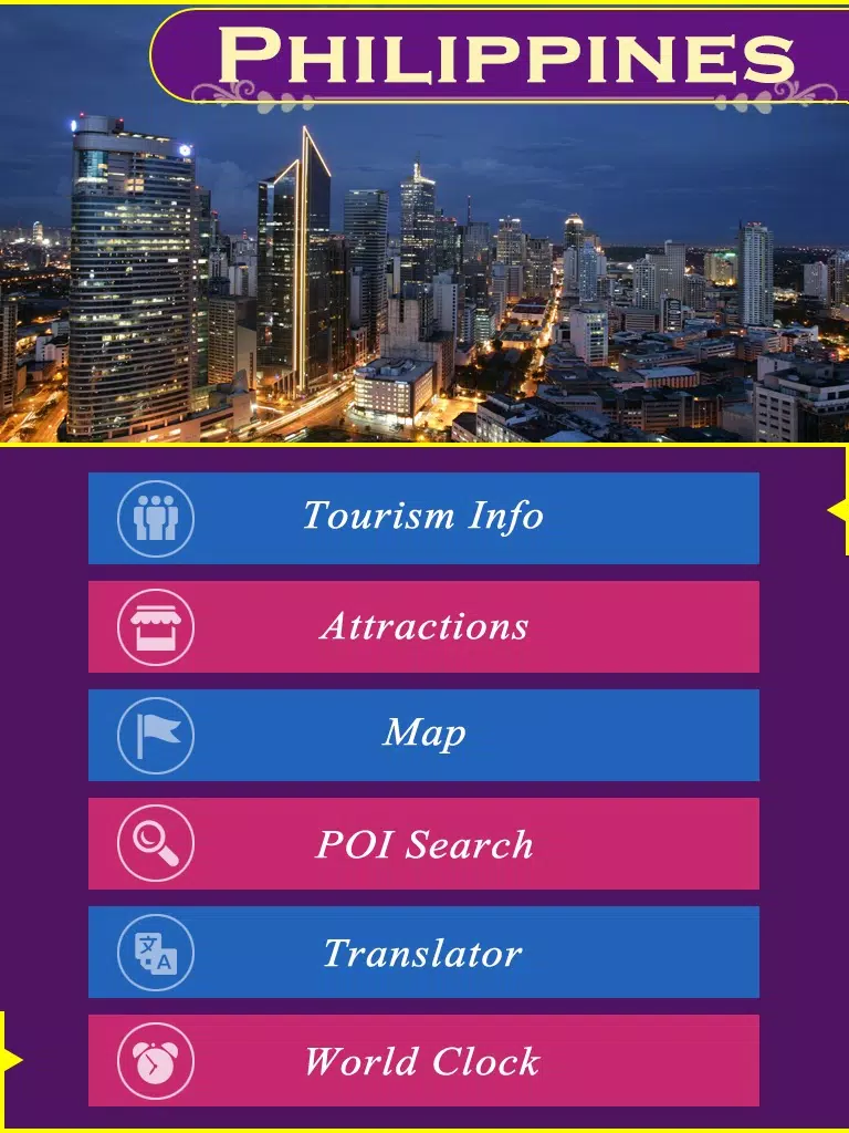 Philippines Tourist Guide iPad Screenshots