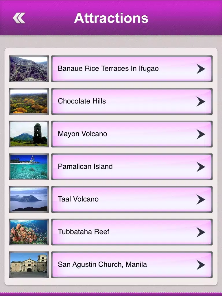 Philippines Tourist Guide iPad Screenshots