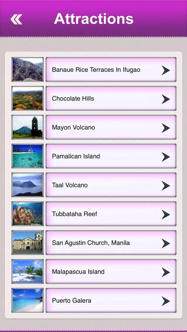 Philippines Tourist Guide Screenshots