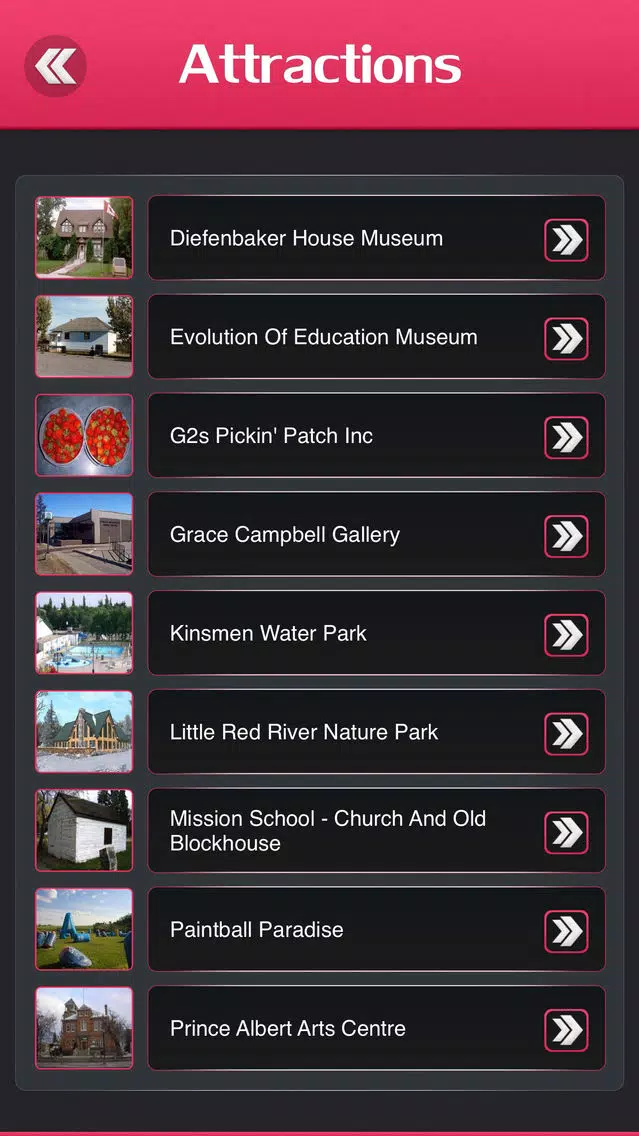 Prince Albert National Park Guide Screenshots