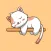 Cute Home Cat Stickers