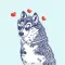 Smart Husky Stickers